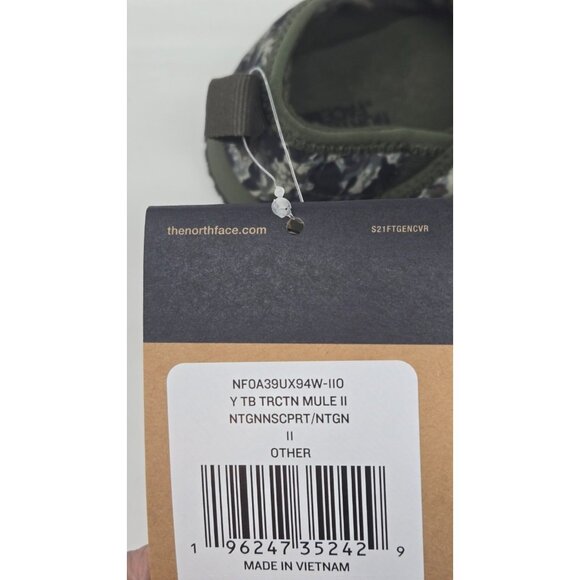 The North Face Youth Thermoball traction Mule II Slipper youth kids size 11 - Picture 5 of 9